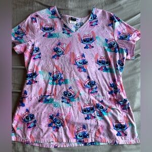 Stitch Scrub Top